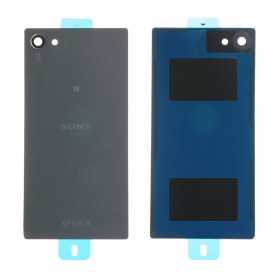 Vitre arrière Sony Xperia Z5 Compact (E5803) Noir + Adhesif (Sans Logo)