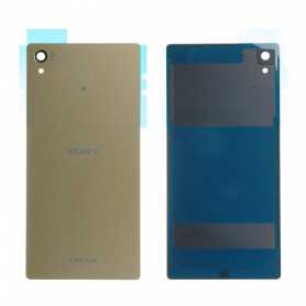 Vitre arrière Sony Xperia Z5 Premium (E6853) Or + Adhesif (Sans Logo)