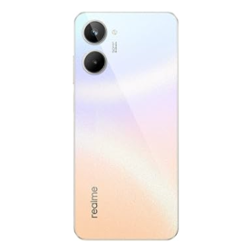Vitre arrière Realme 10 AMOLED FHD Blanc Sans Contour Lantille (Original Démonté) – Grade A