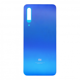 Vitre arrière Xiaomi Mi 9 SE Bleu + Adhesif (Sans Logo)