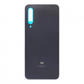Vitre arrière Xiaomi Mi 9 SE Noir + Adhesif (Sans Logo)