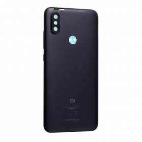 Vitre arrière Xiaomi Mi A2 (Mi 6x) Noir + Adhesif (Sans Logo)