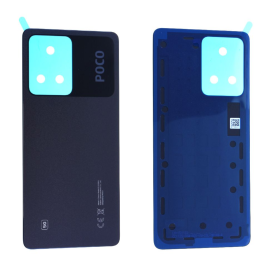 Vitre Arrière Xiaomi Poco X5 sans Contour Lentille Noir (Original Démonté) – Grade A