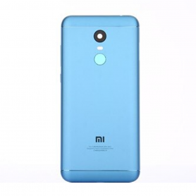 Vitre arrière Xiaomi Redmi 5 Plus Bleu + Adhesif (Sans Logo)