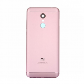 Vitre arrière Xiaomi Redmi 5 Plus Rose + Adhesif (Sans Logo)