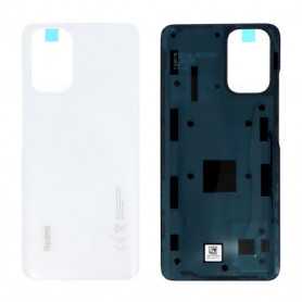 Vitre Arrière Xiaomi Redmi Note 10 / Note 10S Blanc + Adhesif (Sans Logo)