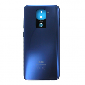 Vitre arrière Xiaomi Redmi Note 9 Gris + Adhesif (Sans Logo)