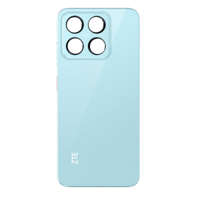 Vitre Arrière ZTE Blade A55 Sans Contour Lantille Bleu (Original Démonté) – Grade A