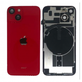 Vitre Arrière iPhone 14 Rouge Avec MagSafe (Origine Demonté) – Grade B