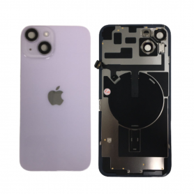 Vitre Arrière iPhone 14 Violet Avec MagSafe (Origine Demonté) – Grade AB