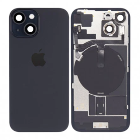 Vitre Arrière iPhone 15 Plus Titane Noir Avec MagSafe (Origine Demonté) – Grade AB