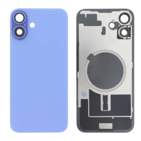 Vitre Arrière iPhone 16 Plus Violet Avec MagSafe (Grand trou) Sans Logo