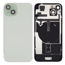 Vitre Arrière iPhone 15 Plus Vert Avec MagSafe (Origine Demonté) – Grade A
