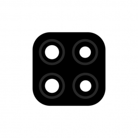 Vitre cache / Lentille Caméra Arrière Xiaomi Poco C3